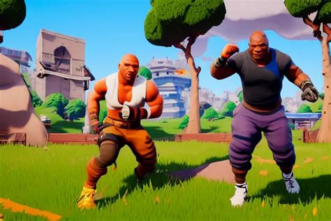 Mike Tyson In Fortnite Stable Diffusion