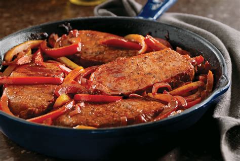 Braised Pork With Peppers And Onions Fareway