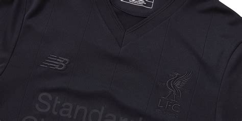 Liverpool New Balance Pitch Black Shirt Kits Football