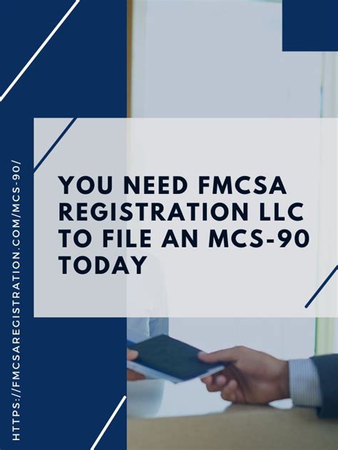 Mcs 90 Endorsement And Registration Mcs 90 Filing Rllc