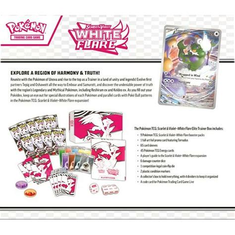 Pokémon TCG: Scarlet & Violet—Black Bolt & White Flare Elite Trainer