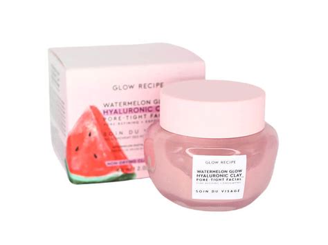 Glow Recipe Hyaluronic Clay Watermelon Glow 202 Fl Oz60 Ml Ingredients And Reviews