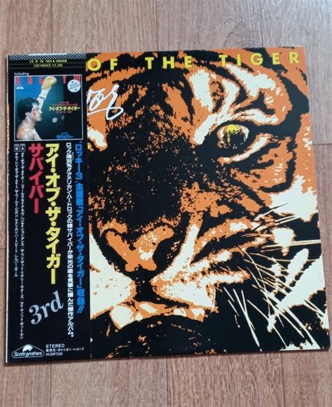 Survivor Eye Of The Tiger Vinyl Photo Metal Kingdom