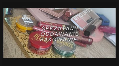 Pakowanie przeprowadzka sprzątanie toaletki cleanwithme pakowanie