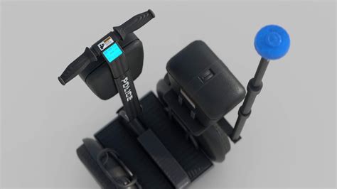 Segway Police 3d Model By Sanchiesp