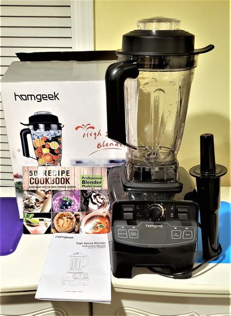 Homgeek 1450W High Speed Blender Review: Vitamix on a Budget - Delishably
