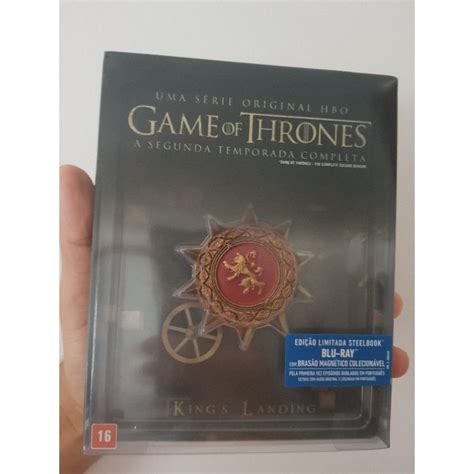 Blu Ray Steelbook Game Of Thrones Segunda Temporada Shopee Brasil