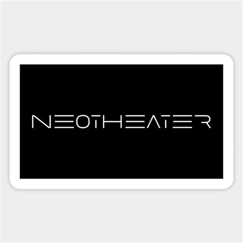 Neotheater Digital Logo Ajr Sticker Teepublic