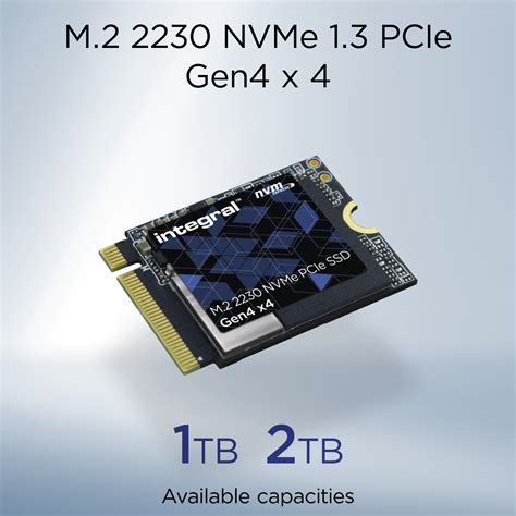 M.2 2230 NVMe SSD Gen4 | Integral Memory