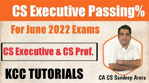 CS Executive June 2022 Result Pass Percentage CS Professional June