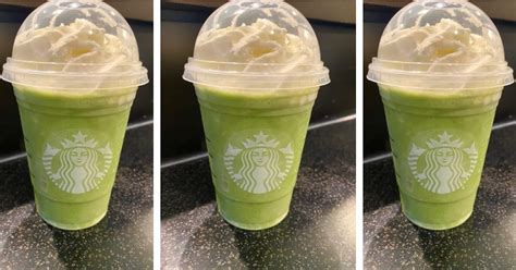 Here S How You Can Order A Starbucks Pistachio Frappuccino Off Of The