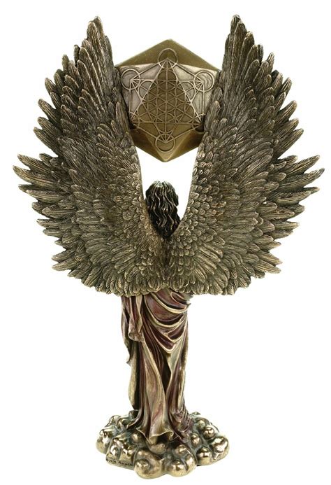 Veronese Erzengel Metatron Bronziert Skulptur Statue Figur Engel