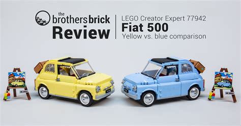 Lego Creator Expert 10271 77942 Fiat 500 Tbb Review Cover The