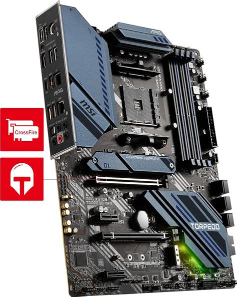 MSI MAG X570S TORPEDO MAX Gaming Motherboard ATX - Supports AMD Ryzen ...