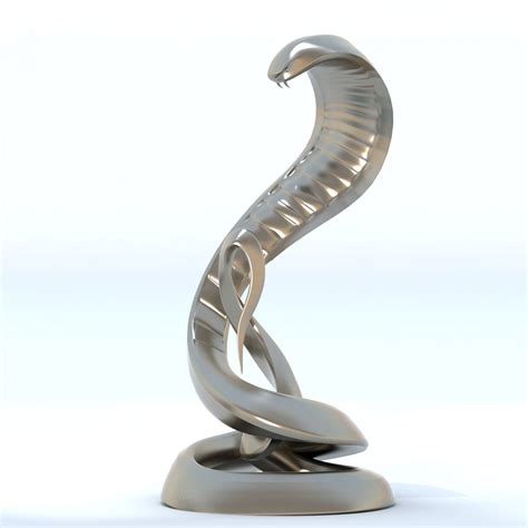 "Cobra" | Contemporary Snake Sculpture - Mike Fields Contemporary ...