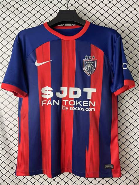 2024 2025 Johor Darul Ta Zim Home Red Blue Thailand Soccer Jersey AAA