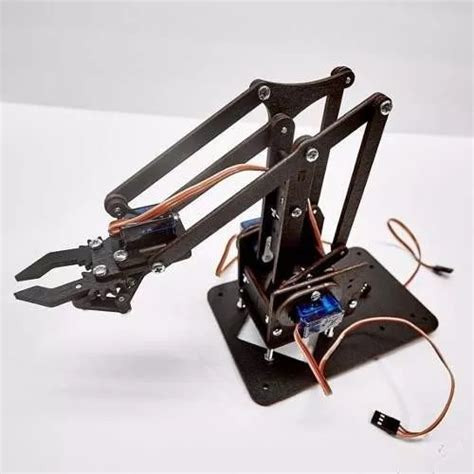 Kit Bra O Rob Tico Acr Lico Servos Parafusos Arduino Frete Gr Tis