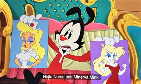 Minerva Mink And Hello Nurse In Animaniacs Reboot By Jetchin On Deviantart