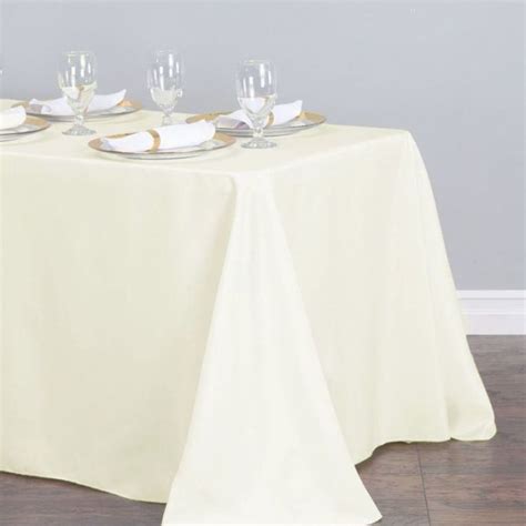 Check Out The Deal On X In Rectangular Polyester Tablecloth