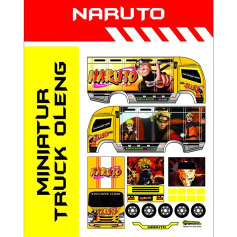 Jual STICKER MINIATUR TRUCK OLENG UKURAN 30CM Shopee Indonesia