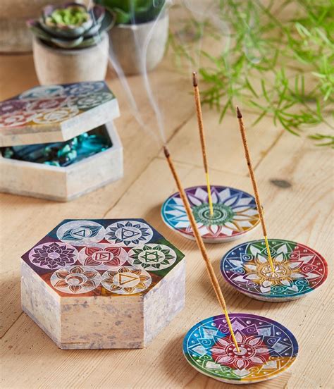 Chakra Incense Holders Incense Plates Incense Burner Etsy