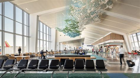 Portland International Airport Pdx Terminal Balancing Concourse E