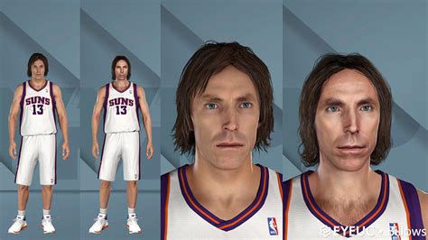 Steve Nash Cyberface And Body Model By Billows For K