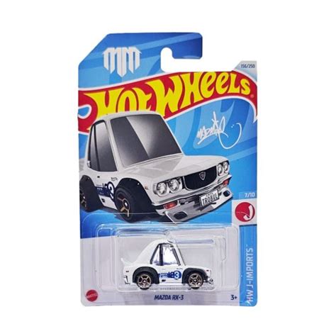 Miniatura Carro Mazda RX HW J Imports Mainline Cm Hot Wheels