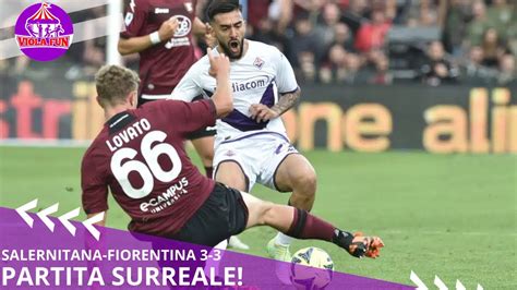 Salernitana Fiorentina Il Dopopartita Di Violafun Youtube