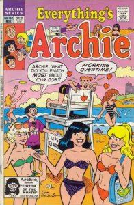 Everything S Archie 152 VG Archie Low Grade Comic Bikini Beach