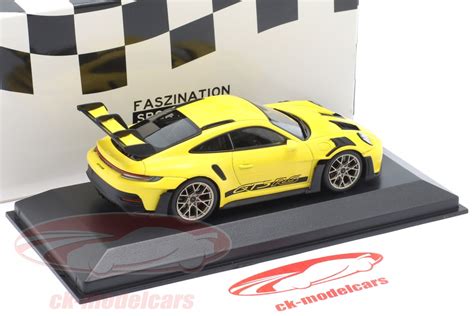 Minichamps Porsche Gt Rs Jaune Dor Jantes