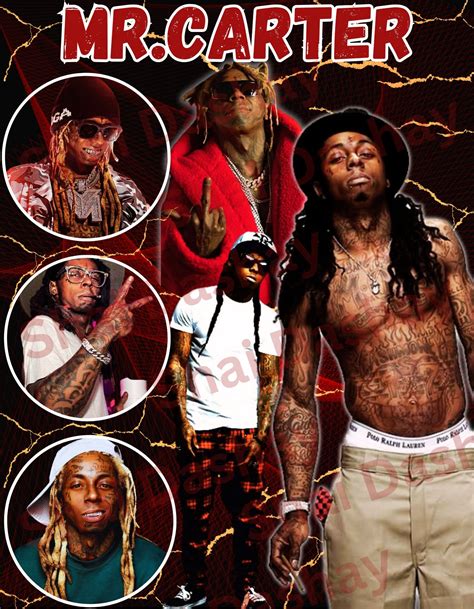 Lil Wayne mr.carter Graphic Design - Etsy