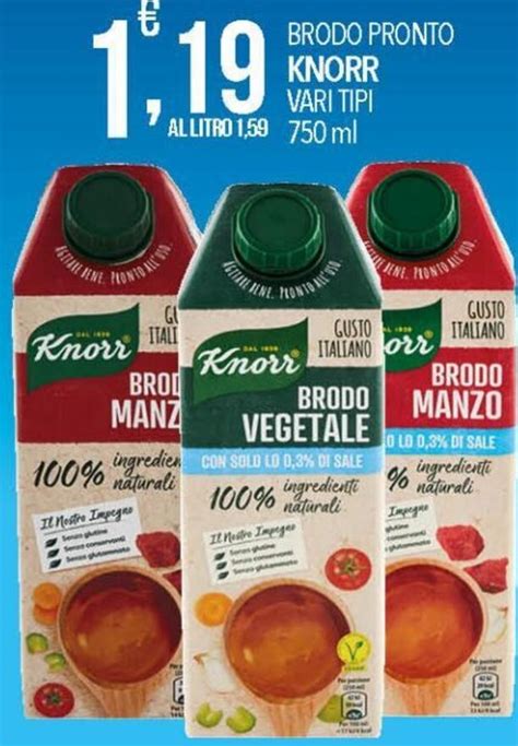 Knorr Brodo Pronto 750 Ml Offerta Di Iper Nonna Isa