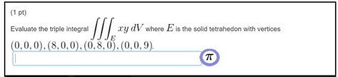 Solved Evaluate The Triple Integral Tripleintegral E Xy DV Chegg