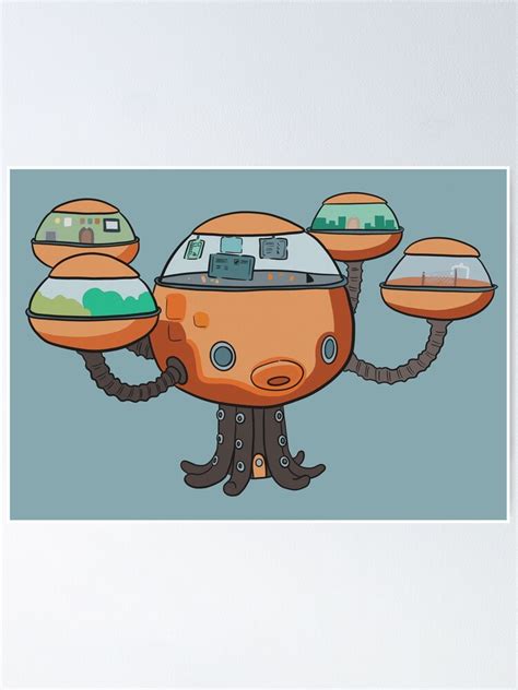 Octopod Poster For Sale By Laytle Redbubble