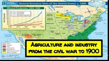 Agriculture And Industry From The Civil War To By Amy Rigdon