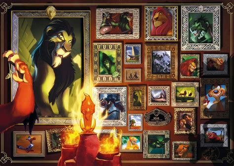 Ravensburger Puzzle 16524 Villainous Scar 1000 Teile Puzzle für