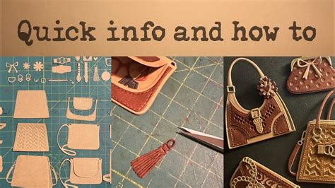 118 Quick Info And How To Cute Mini Handbagpurse Cutting Die So