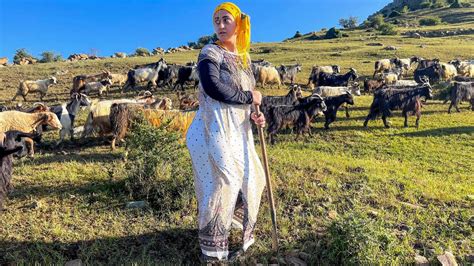 Morning Routine Of A Village Girl Nomadic Life In The Mountains Of