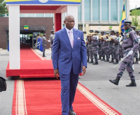 Gabon Oligui Nguema Attendu Dans La Province De Lestuaire Le Ao T