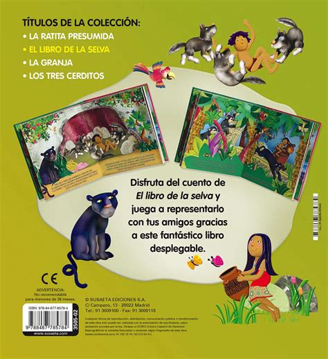 El Libro De La Selva Editorial Susaeta Venta De Libros Infantiles