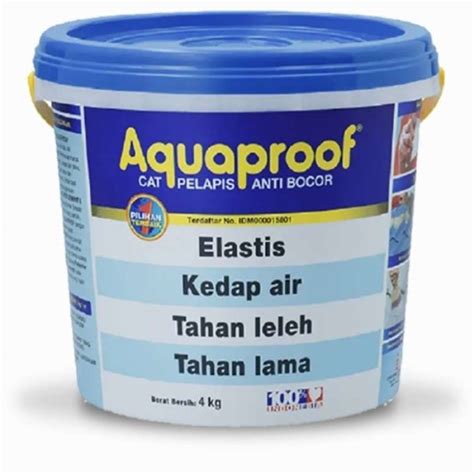 Promo Aquaproof Hanya Tersedia Abu Putihclearmerahhitamabu Muda