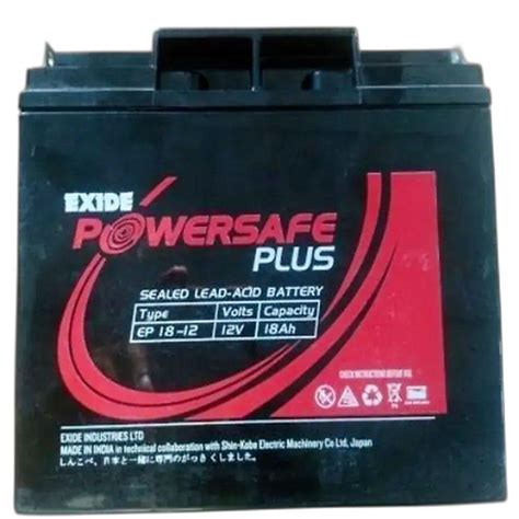 Ah Exide Powersafe Plus Smf Battery At Rs Exide Smf Battery In