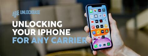 Unlocking Your Iphone For Any Carrier Unlockbase