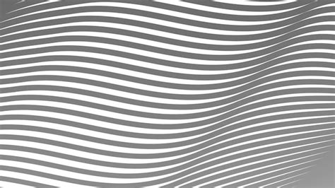 Padrão de linhas de ondas cinzentas abstratas em fundo branco papel de