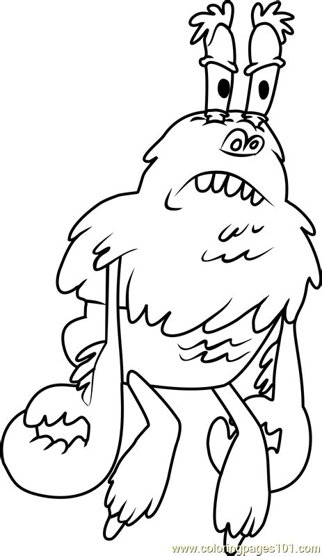 Yeti Coloring Pages At Free Printable Colorings