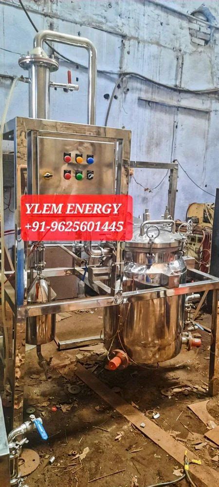 Stainless Steel Mini Steam Distillation Unit Capacity Liter At