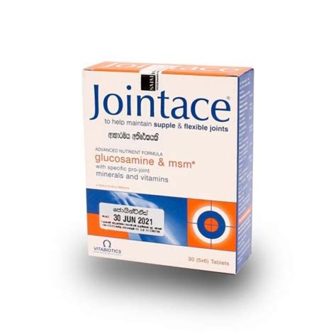 JOINTACE TABLETS - Sukitha Pharmacy & Clinic (Pvt) Ltd