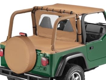 Jeep Wrangler TJ Windjammer Windschott Spice Denim Bestop 96 02