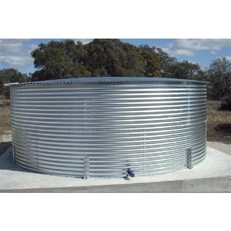 Corrugated Steel Tank With Roof For Waste Water Zincalume Storage Tanks